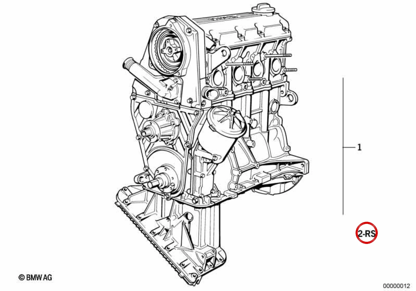 BMW E30 E34 Motor Ek Bağlantı Takımı 11009059200