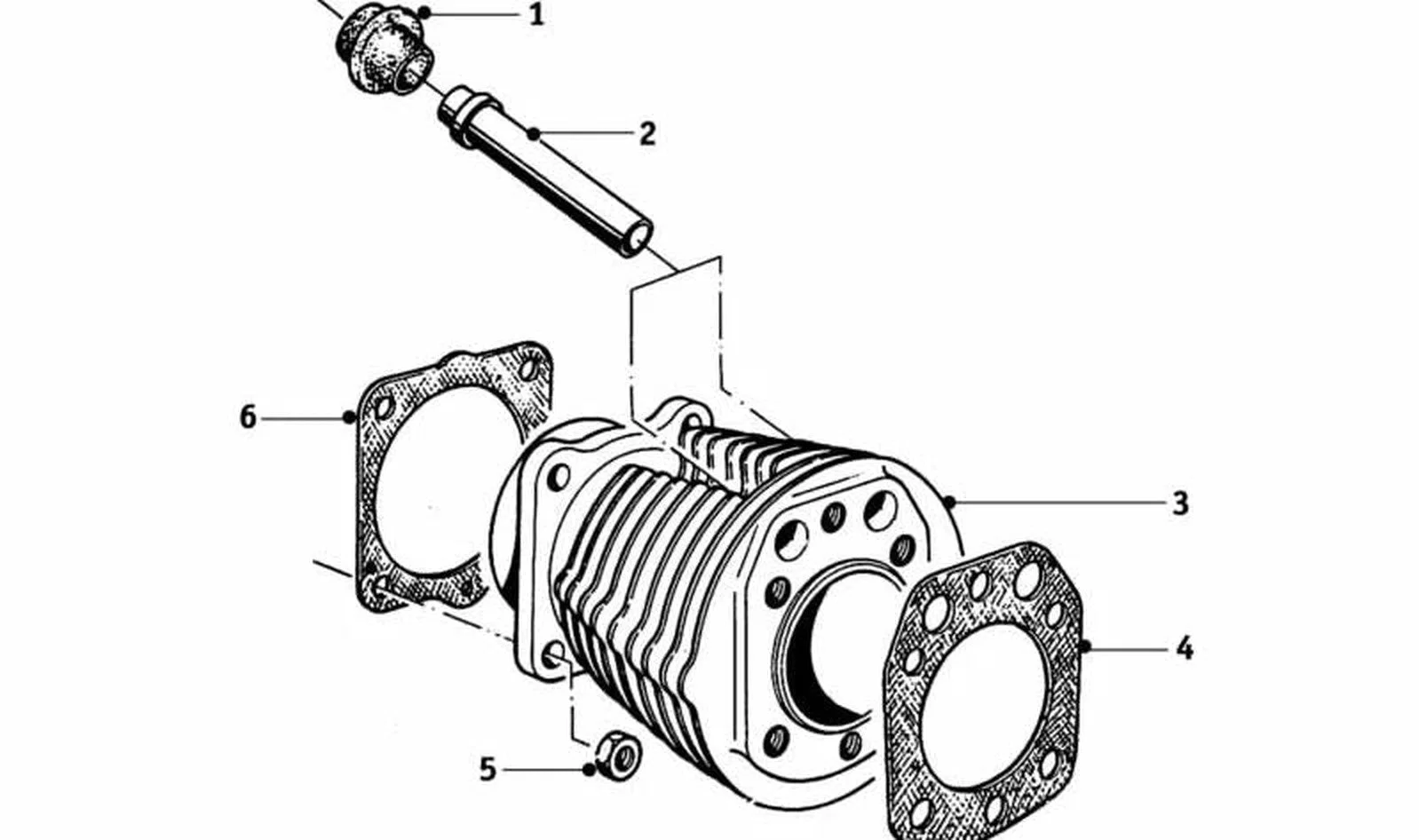 BMW F01 F02 F06 F07… İtici Çubuk Koruma Borusu 11110010152
