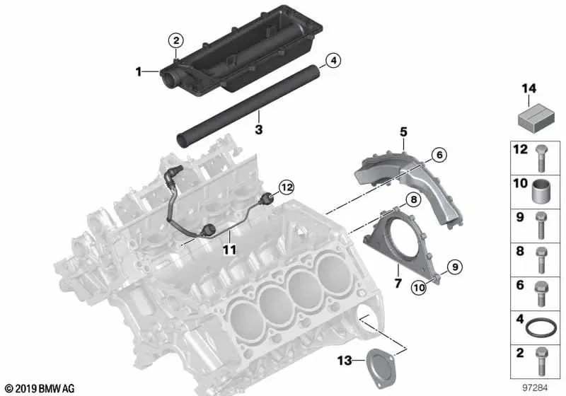 BMW E53 E60 E61 E63… Contalı Kapama Kapağı 11117507391