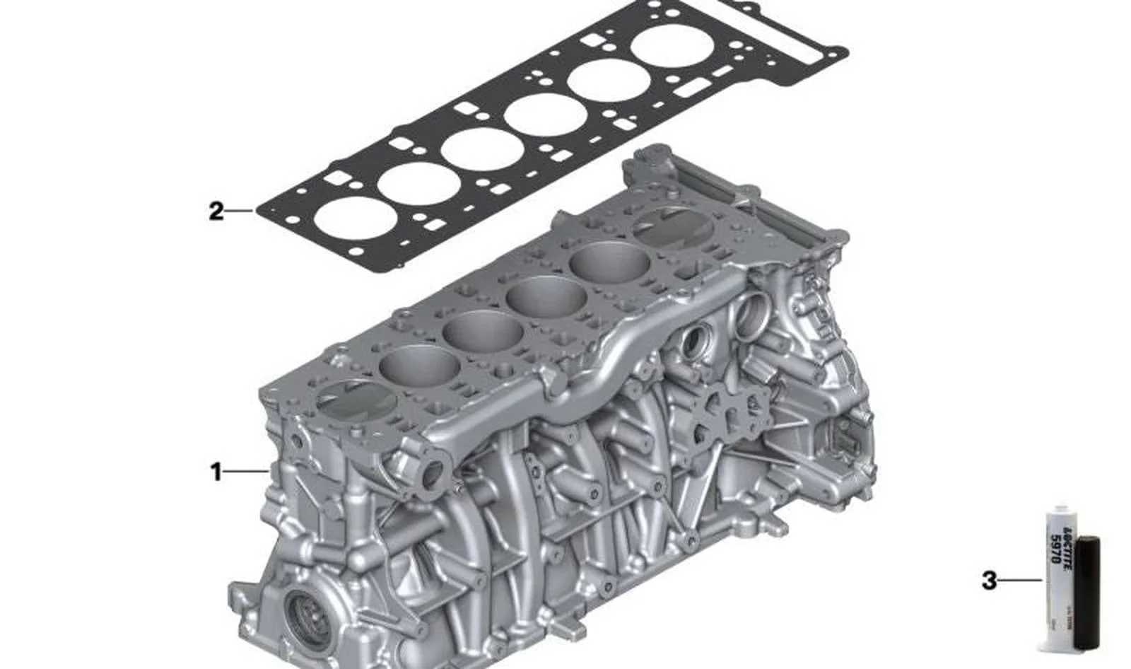 BMW G05 G06 G07 G20… 0,9 Mm Silindir Kapak Contası 11121022840