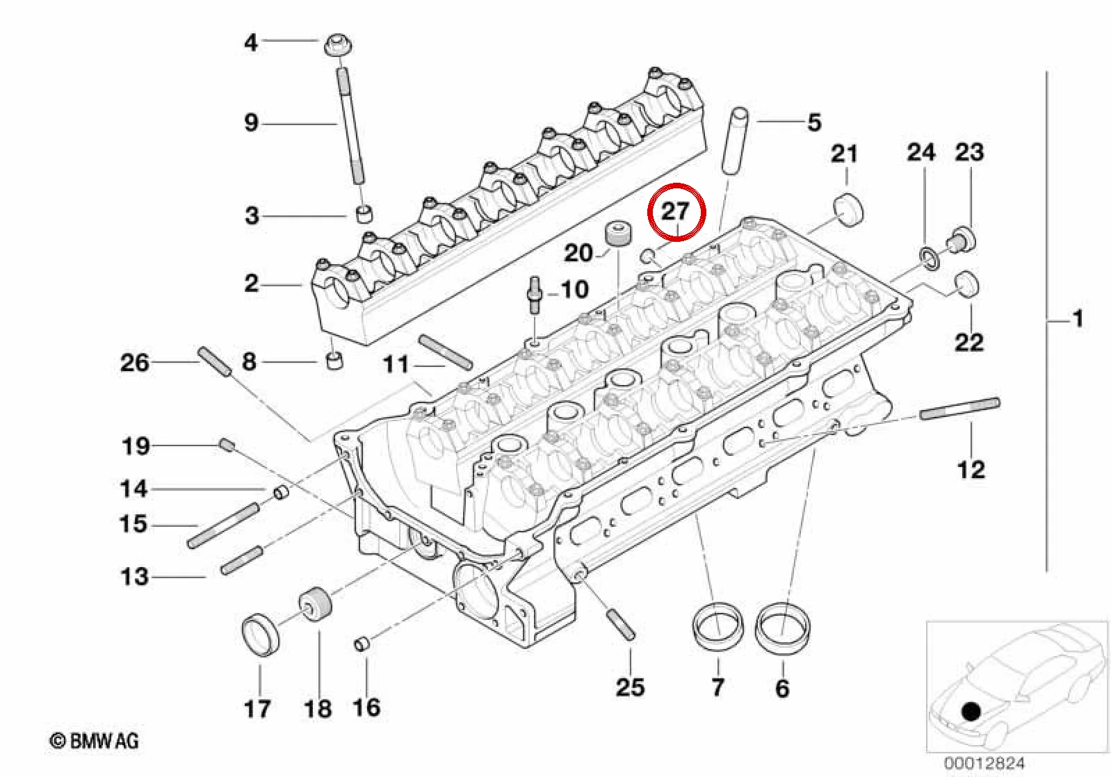BMW E36 E38 E39 E46… Kapama Tapası 11121427243