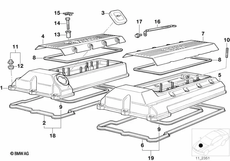 BMW E31 E32 E34 E38… Contalı Mesafe Burcu 11121715404