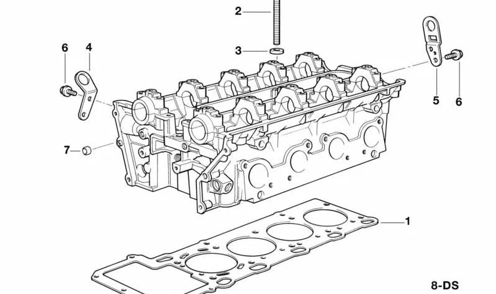 BMW E31 E32 E34 E38… Külbütör Kapağı Conta Profili 11121729126