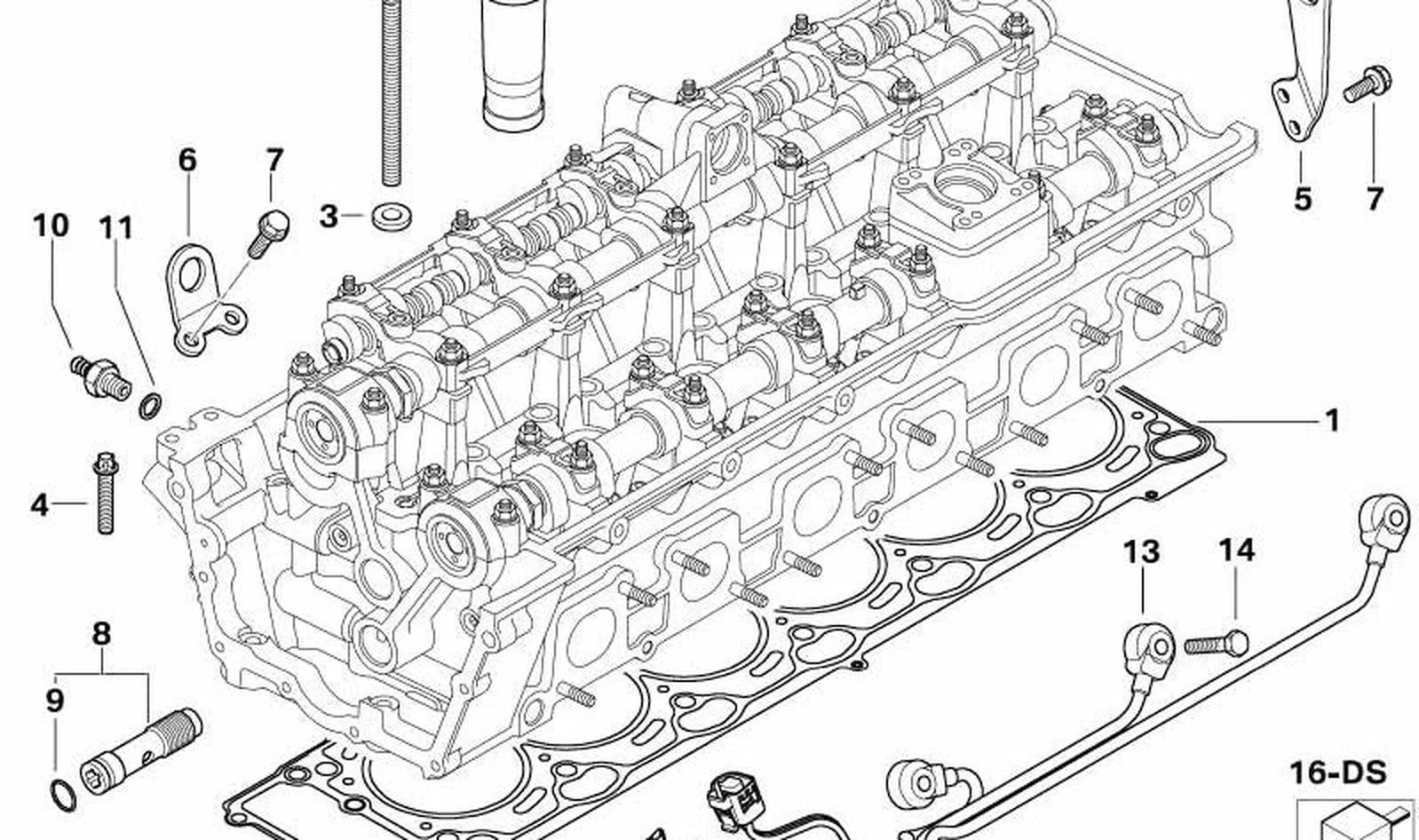 BMW E53 E60 E61 E63… Kılavuz Flanşı 11127511609