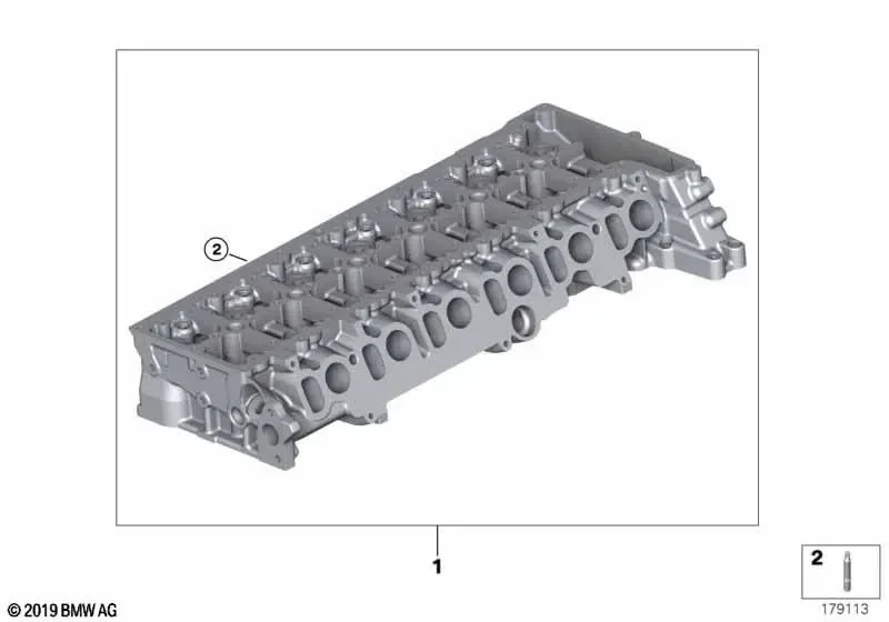 BMW E70 E71 F01 F07… Dizel Silindir Kapağı 11127807641