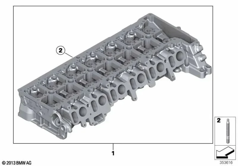 BMW F01 F02 F10 F11… Komple Dizel Silindir Kapağı 11127812927