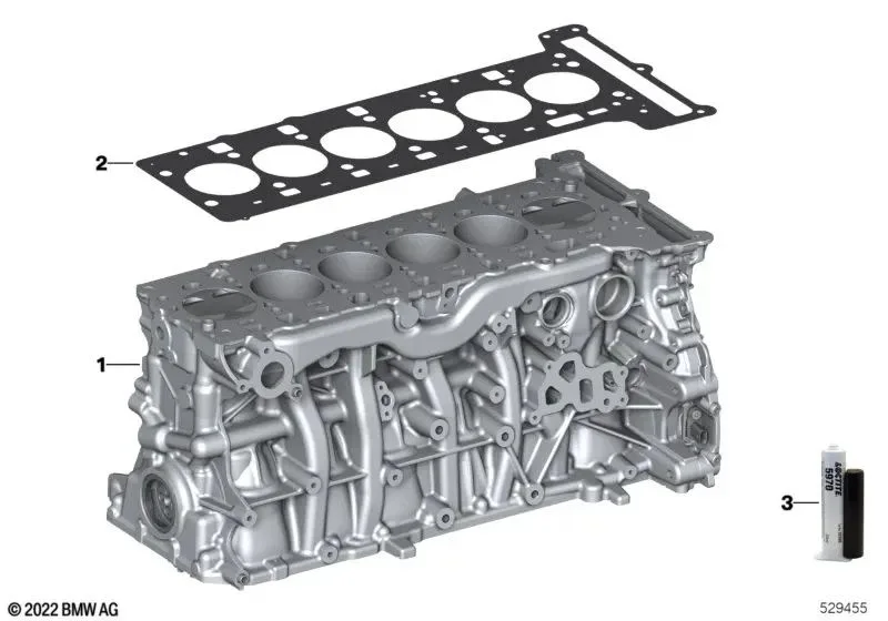 BMW G01 G02 G05 G06… Silindir Kapak Contası 1,11 mm 11127934444