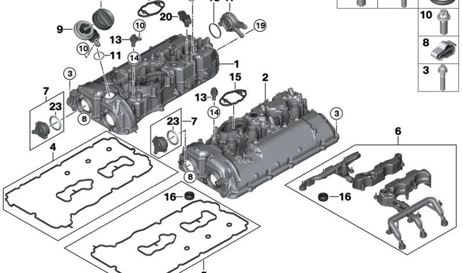 BMW G11 G12 G14 G15… Yağ Doldurma Borusu 11127935127
