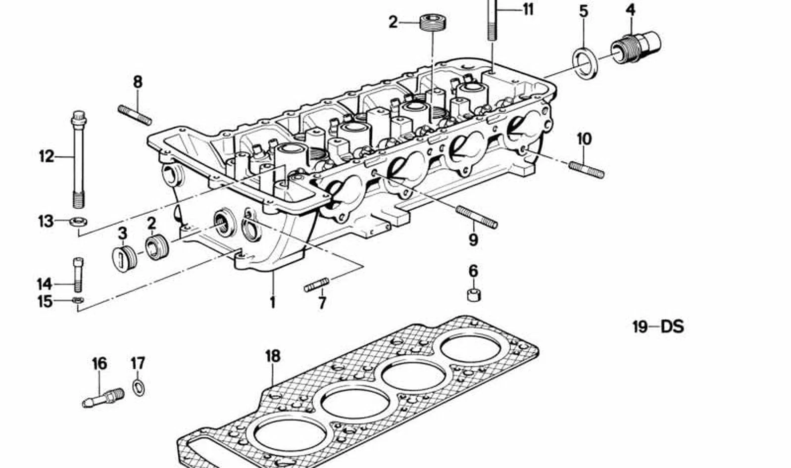 BMW E60 E61 E63 E64… Silindir Kapak Contası 11128430121