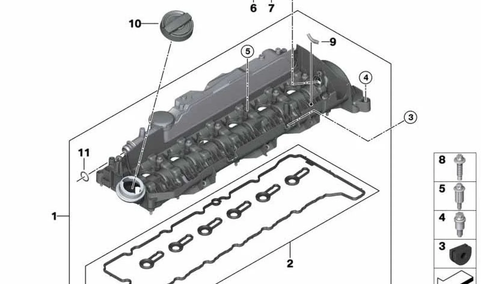 BMW F20 F21 F45 F46… Dekuplaj Elemanı 11128572815
