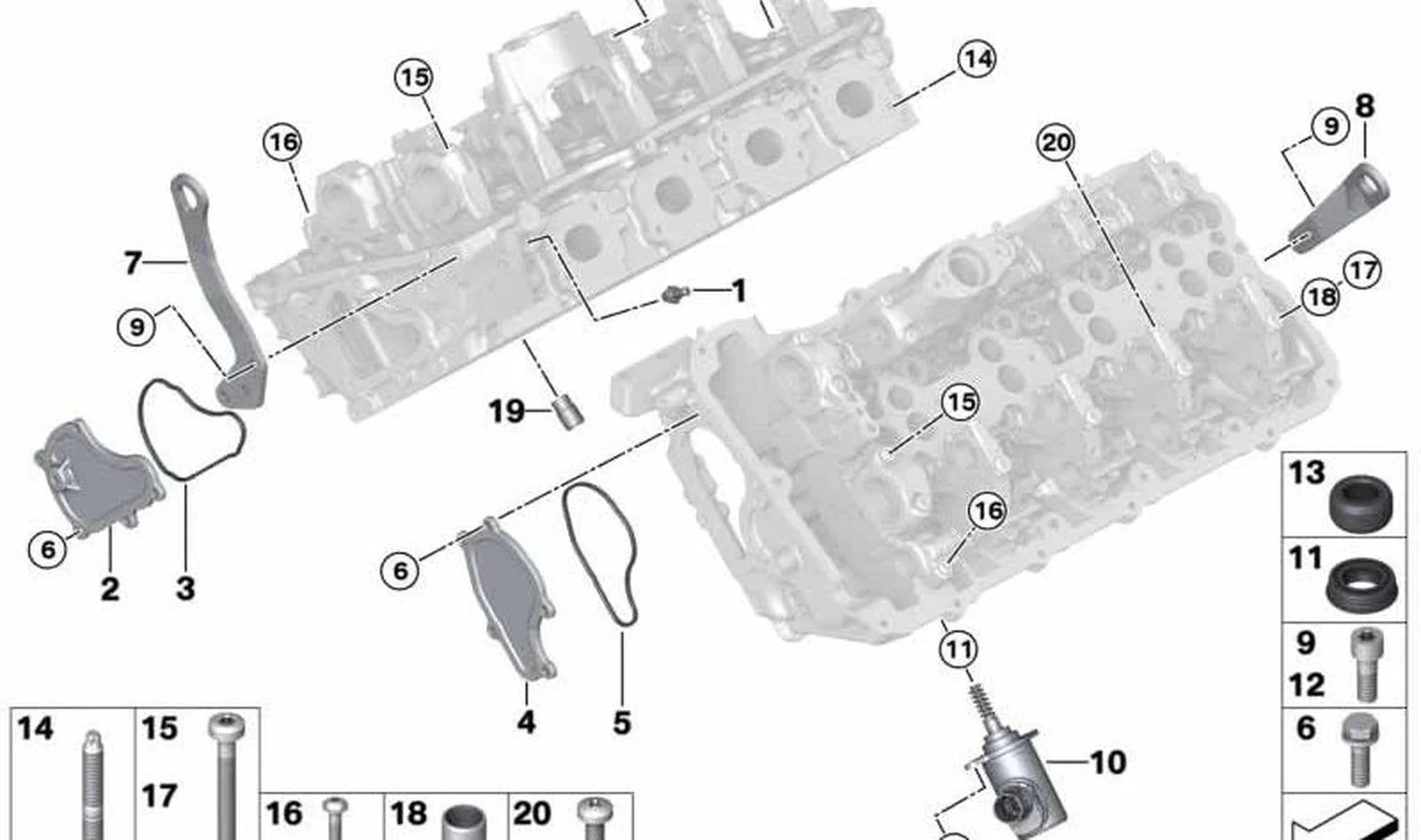 BMW F90 F91 F92 F93… Motor Çek Valfi 11128642383