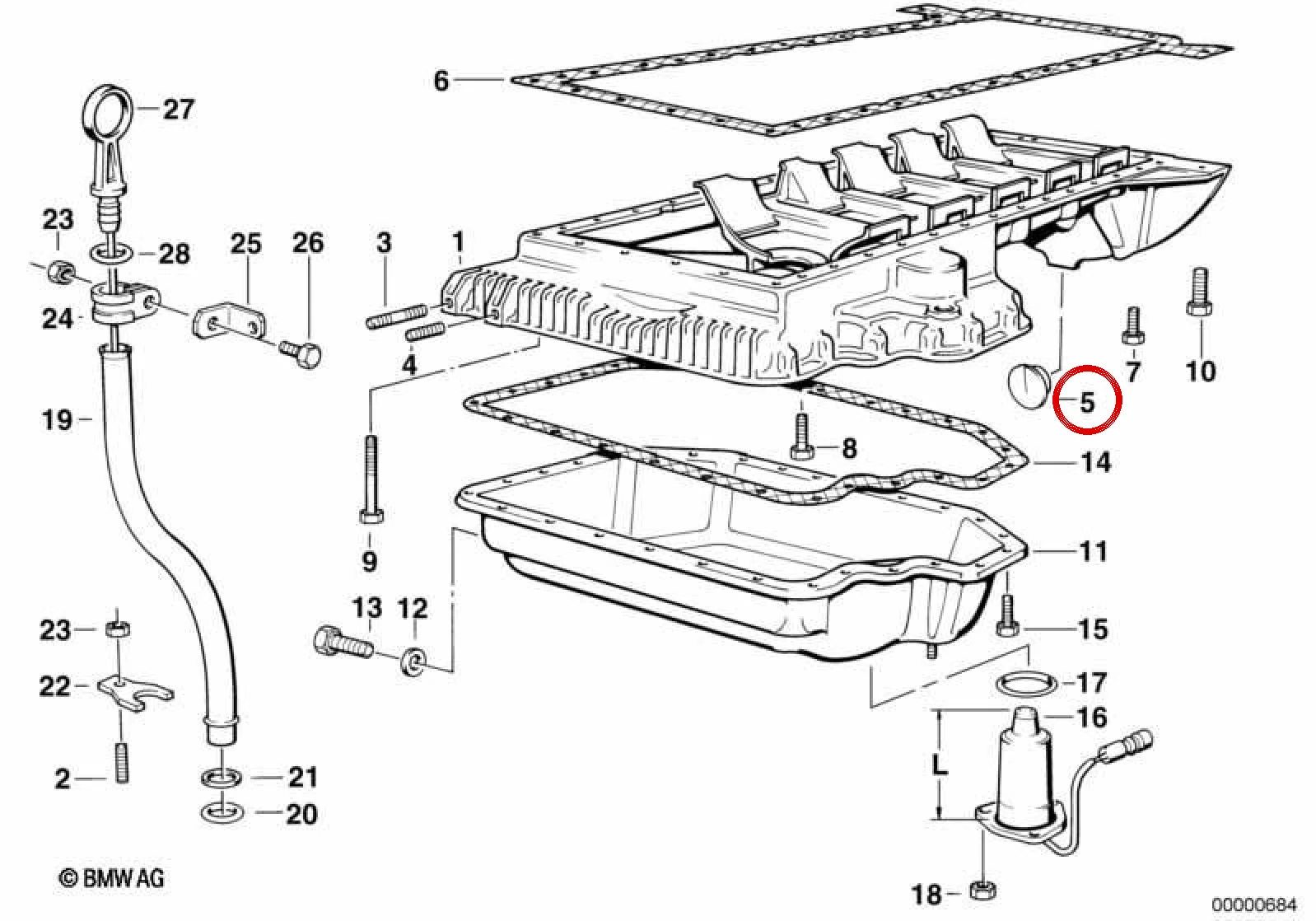 BMW E31 E32 E34 E38… Kapama Tapası 11131731178