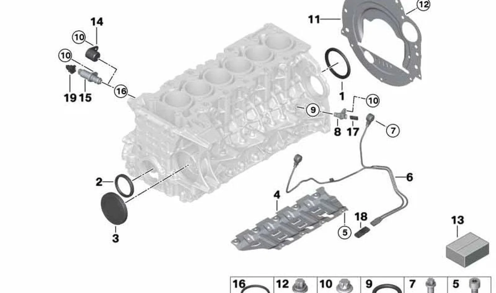 BMW E60 E61 E63 E64… Karter Yağ Sıyırıcısı 11137555904