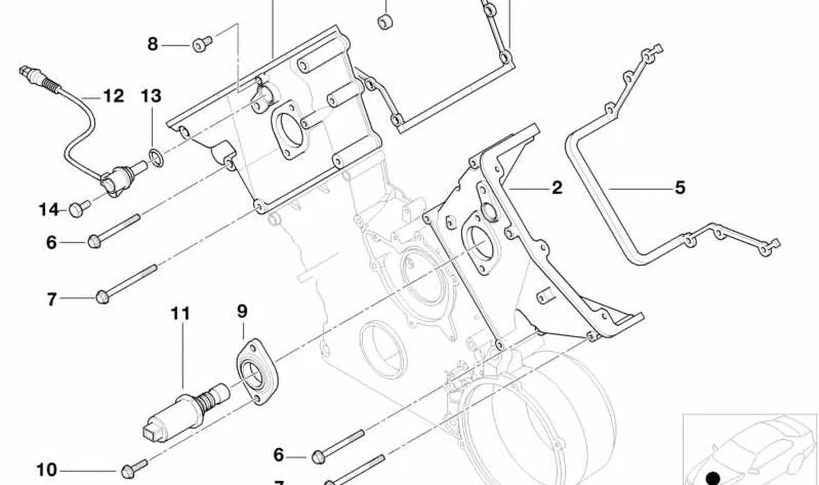 BMW E38 E39 E53 Kapatma Cıvatası 11141432698