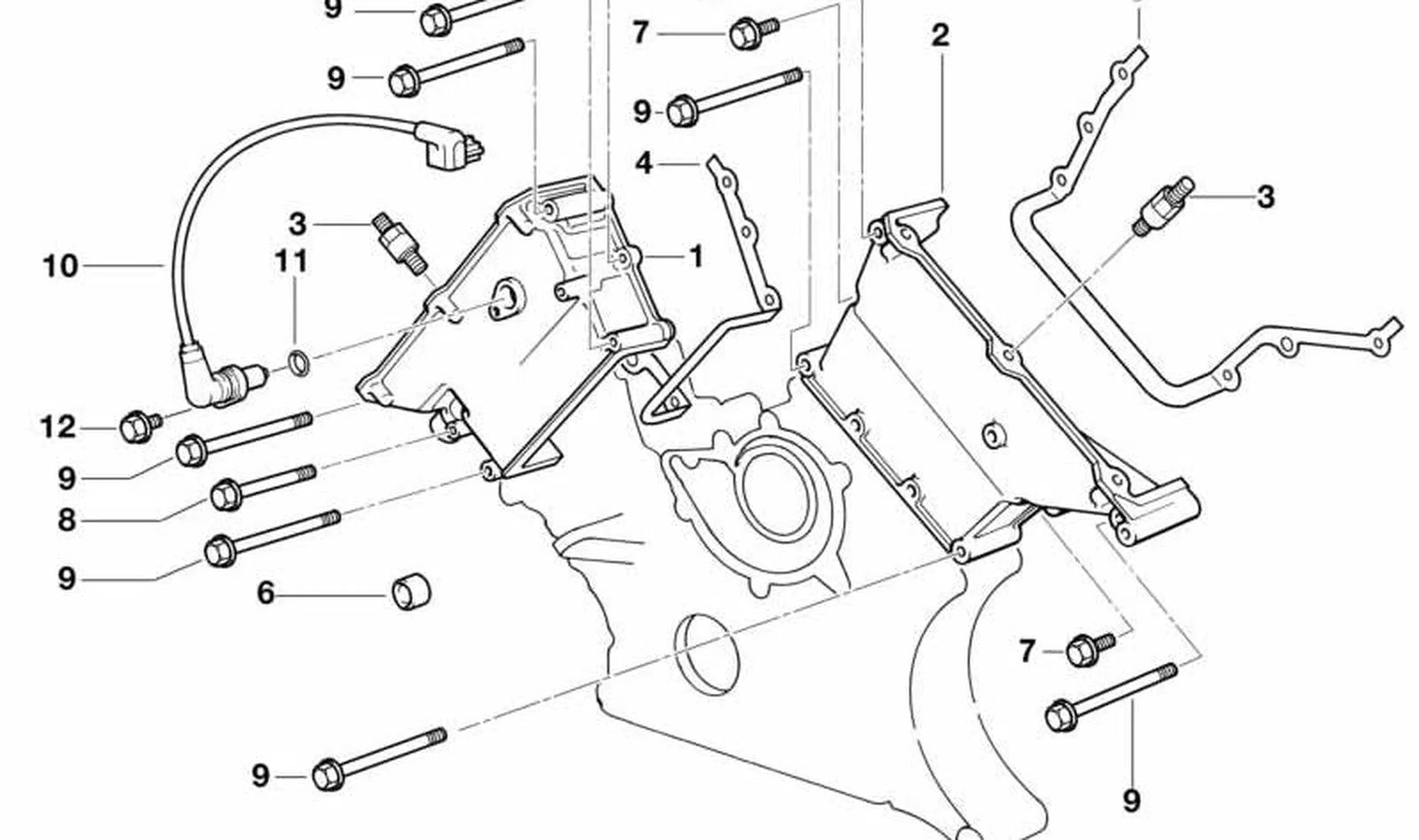 BMW E31 E38 E39 E53 Pullu Altıgen Cıvata 11141438558
