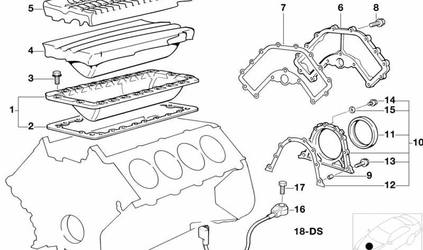 BMW E31 E32 E34 E38… Kapatma Tapası 11141729832