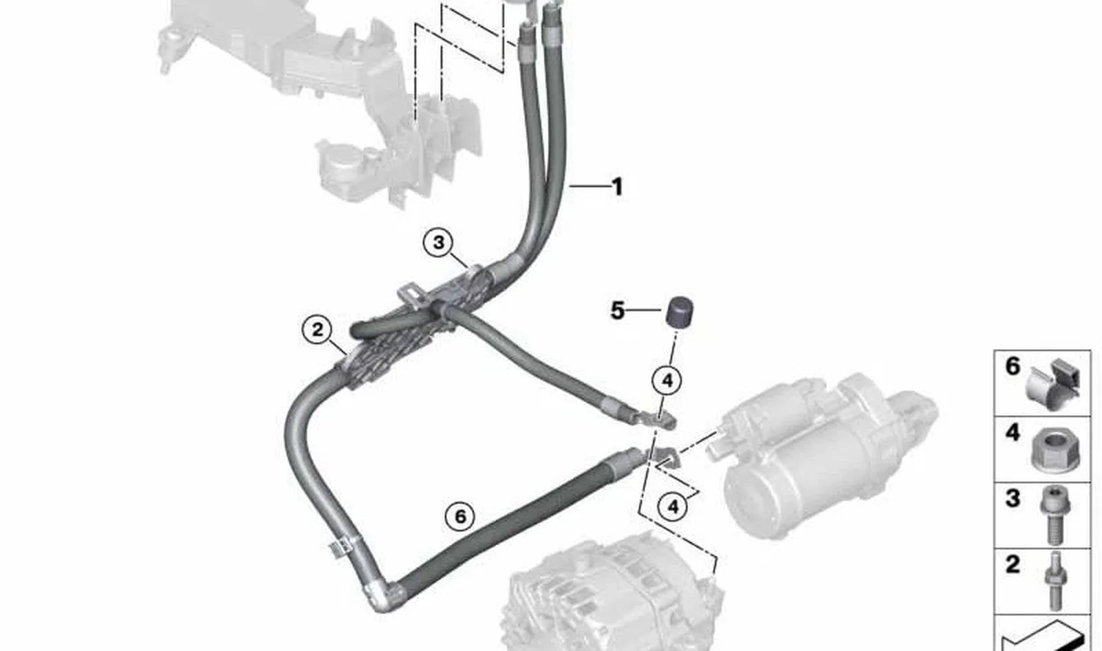 BMW F01 F02 G05 G06… Saplama Cıvata M6/M5 11147584157