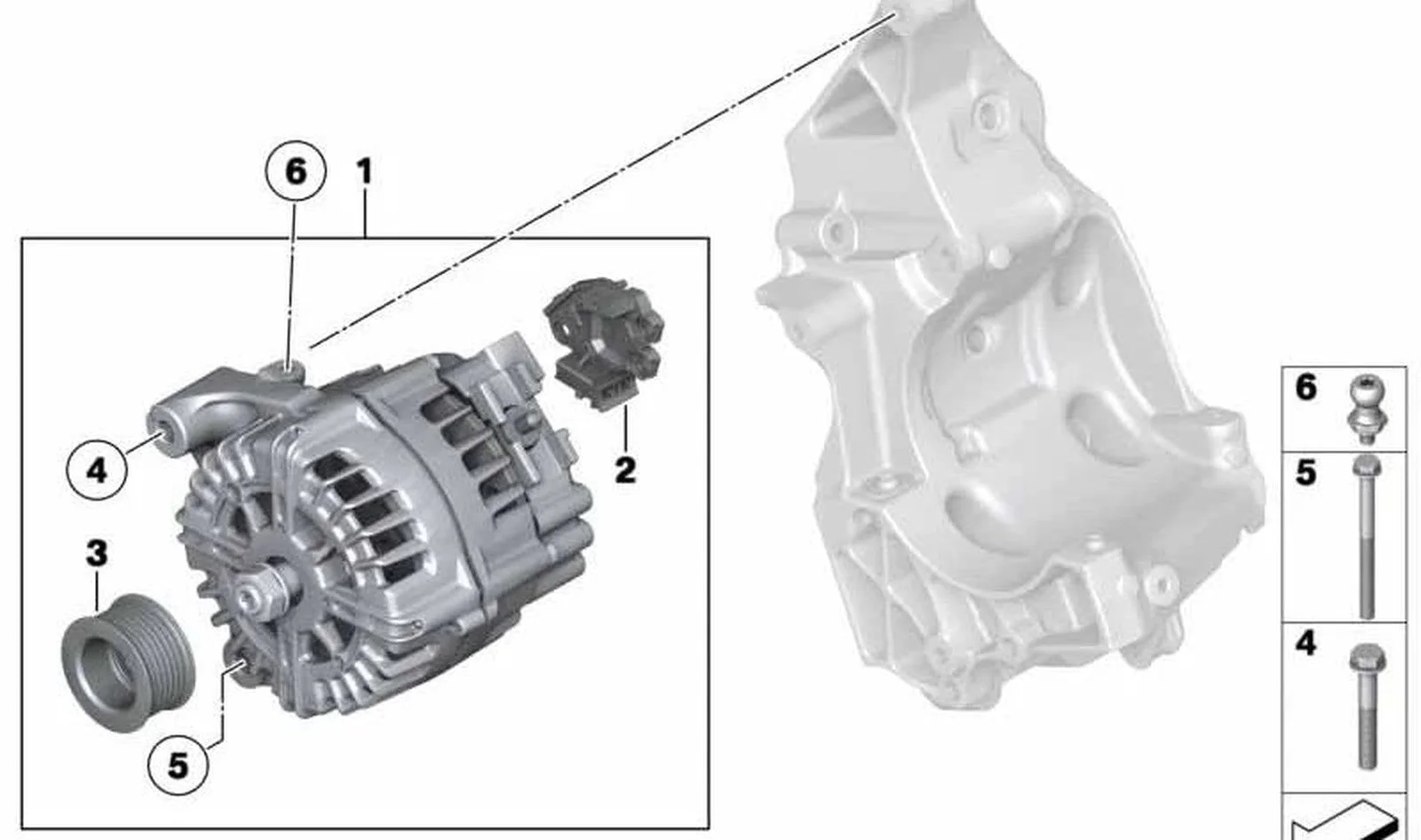 BMW F01 F02 F07 Ayar Pimi 11147799365