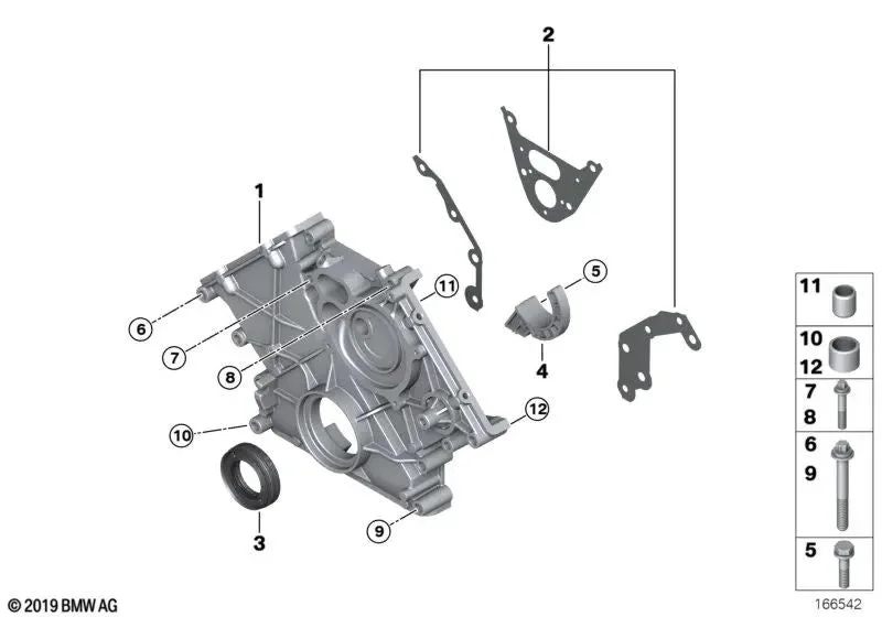 BMW E70 E71 F01 F02… Alt Triger Kutusu Kapağı 11148483806