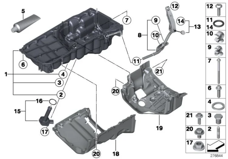 BMW F25 F26 F30 F31… Ön Motor Ses Yalıtım Kapağı 11148575820