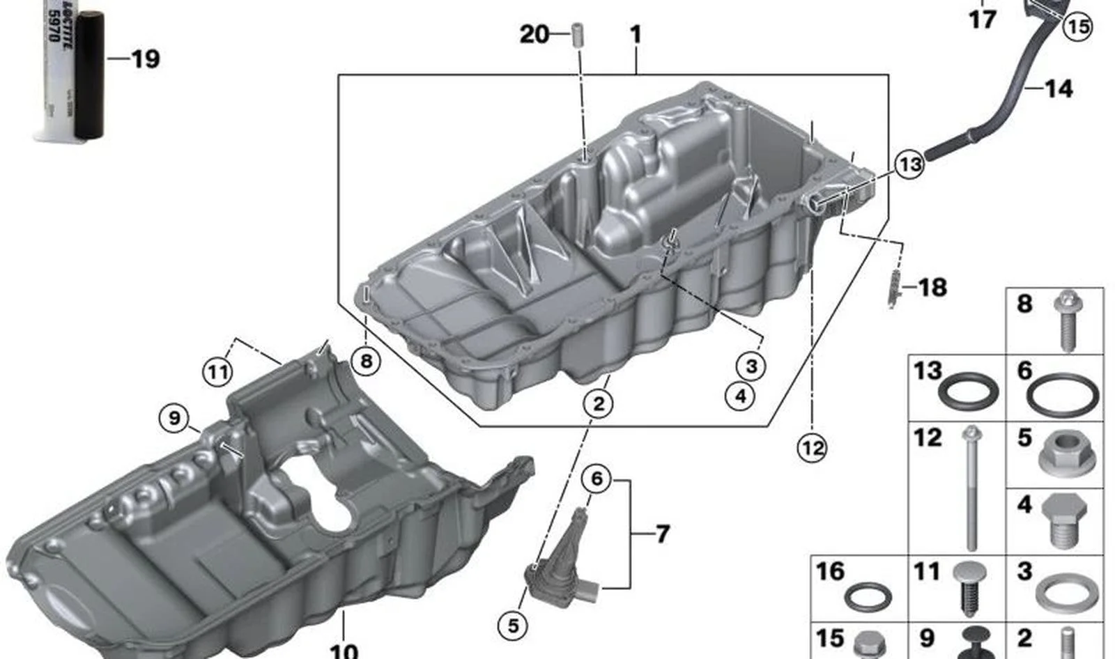 BMW G11 G12 G20 G21… Motor Ses Yalıtım Kapağı 11148591458