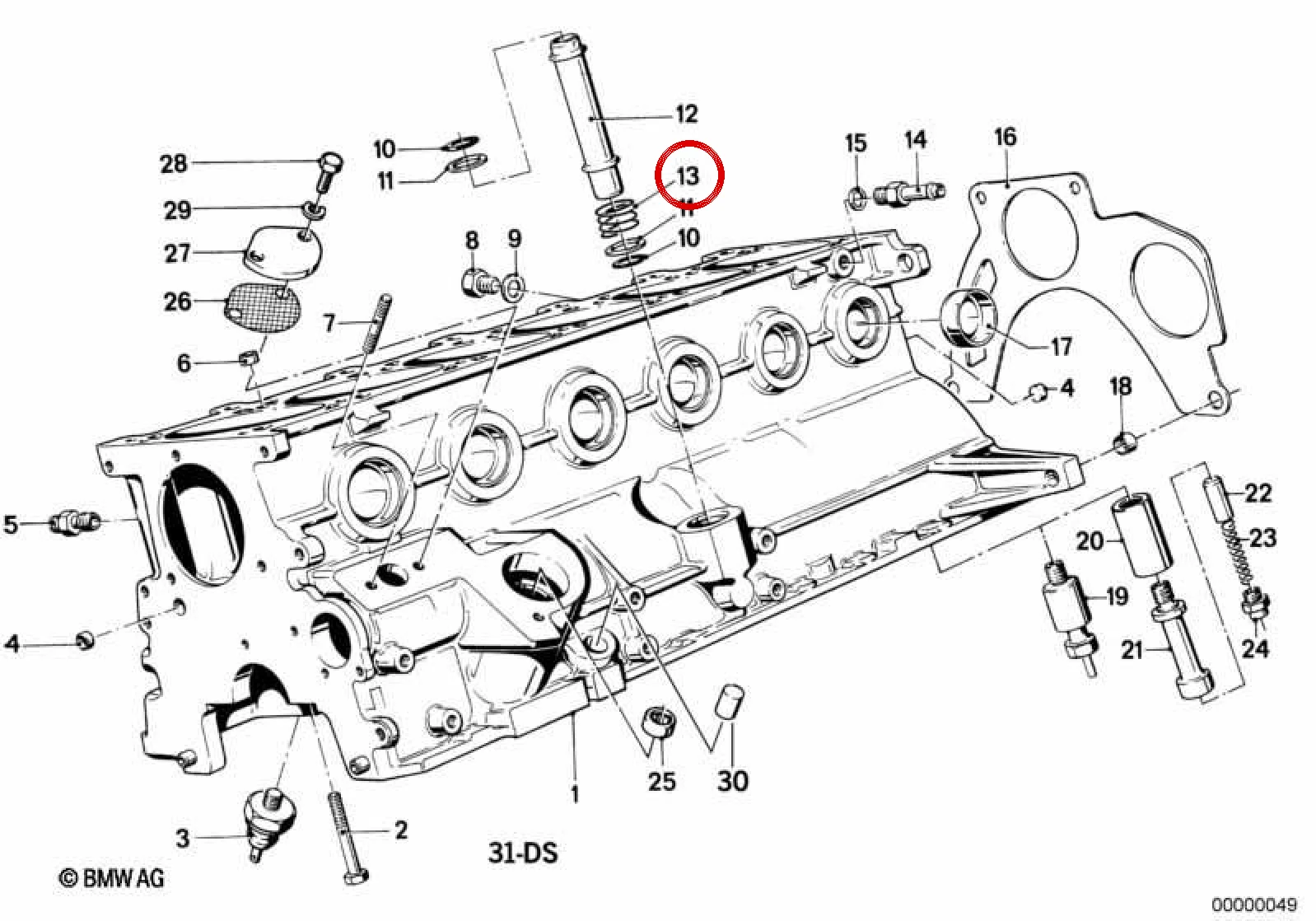 BMW E21 E28 E30 E34 Baskı Yayı 11151265346