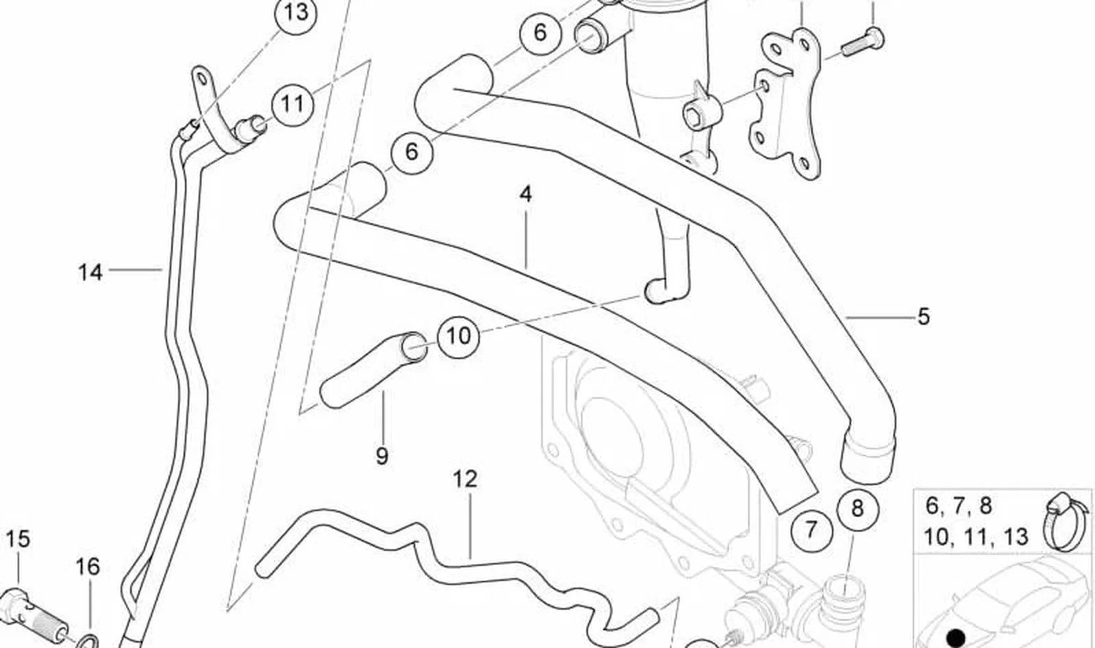 BMW X5 E53 Havalandırma Banjo Cıvatası 11151438305