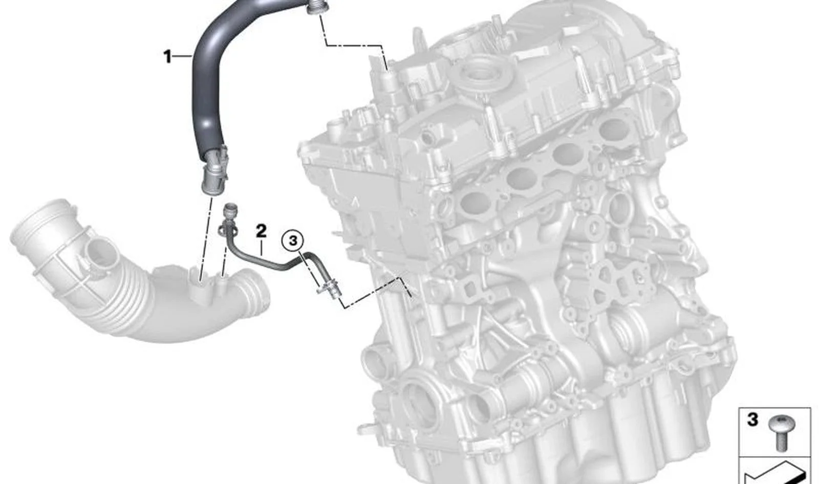 BMW G01 G02 G05 G06… Havalandırma Kanalı 11158652442