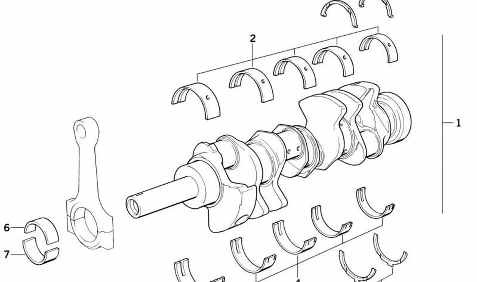 BMW E31 E32 E34 E38… Üst Eksenel Yatak Pulu 11211702148