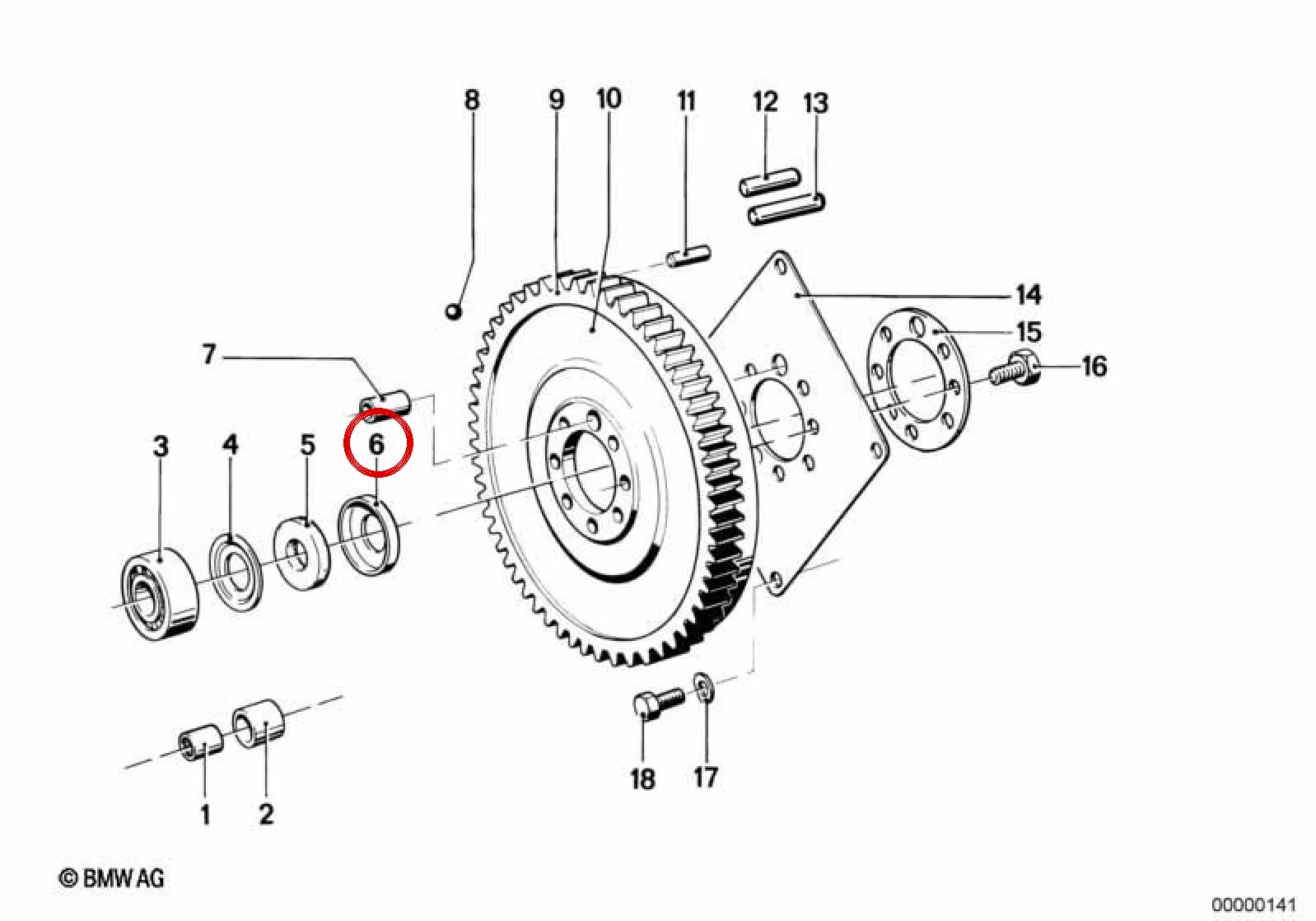 BMW E21 E24 E28 E30… Koruma Kapağı 11211744342