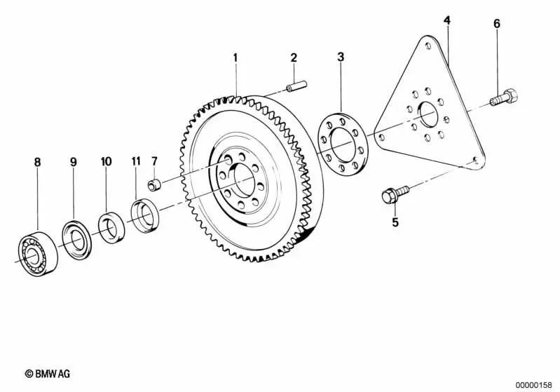 BMW E21 E24 E28 E30… Mesafe Pulu 11221262827