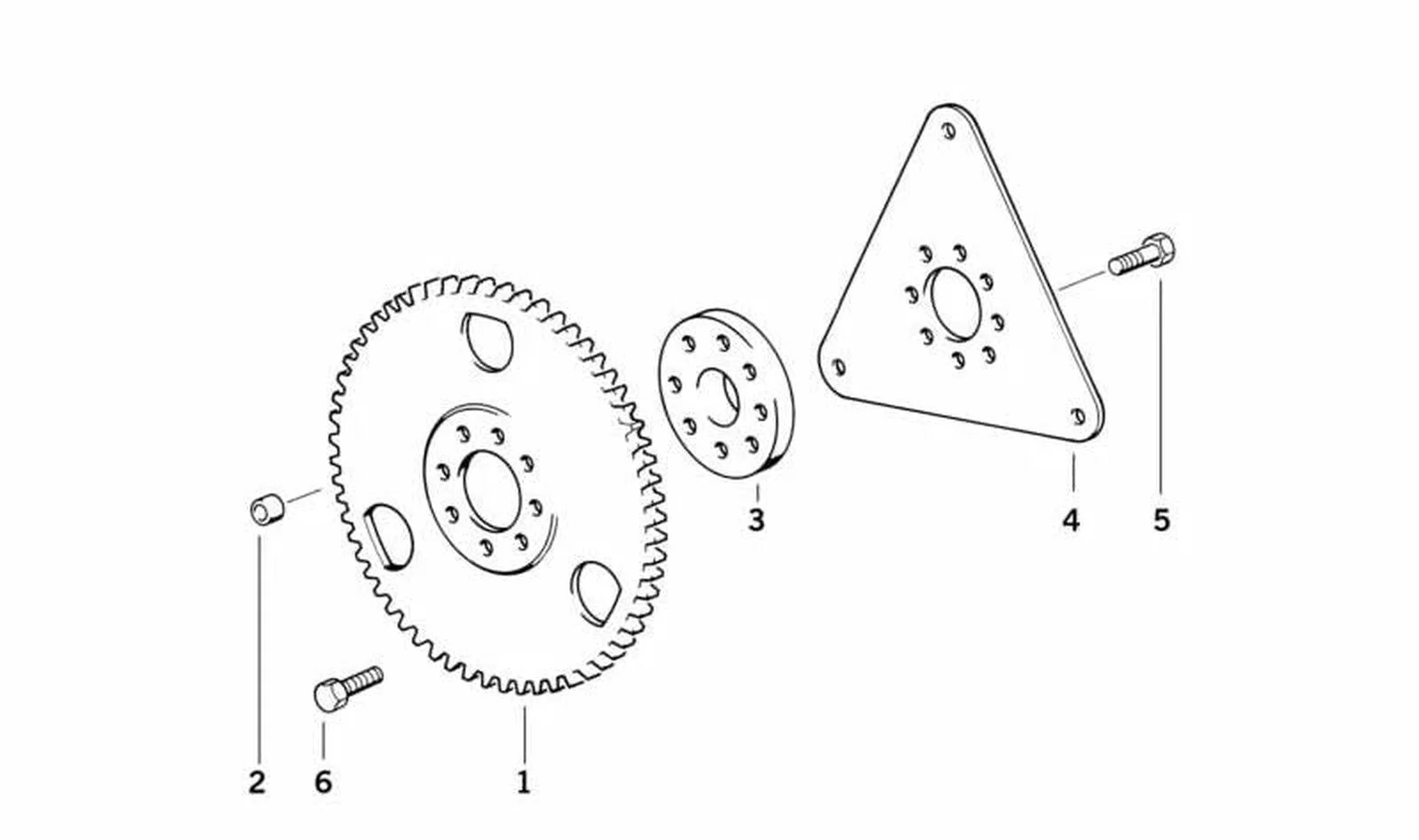 BMW E28 E30 E34 E36… Mesafe Parçası 11221710038