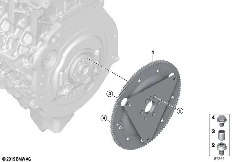 BMW E46 E60 E90 F10 Motor Kayış Gergi Ünitesi 11227508352