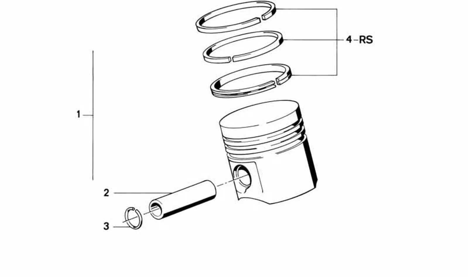 BMW E30 E36 E46 E90… Piston Segman Takımı 11251314386