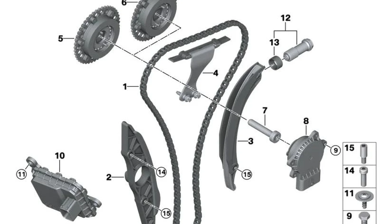 BMW F40 F44 F45 F46… Sızdırmazlık Burcu 11319845293