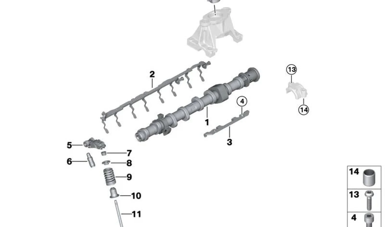 BMW G05 G06 G07 G20… Makaralı Külbütör Kolu 11339452677