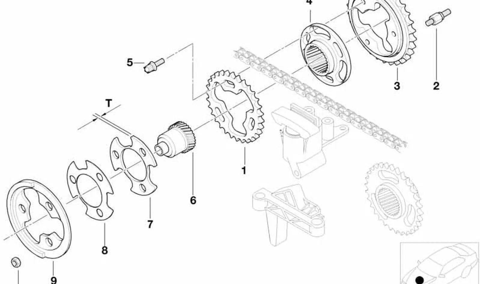 BMW E38 E39 E46 E53… Dişli Burç 11361438306