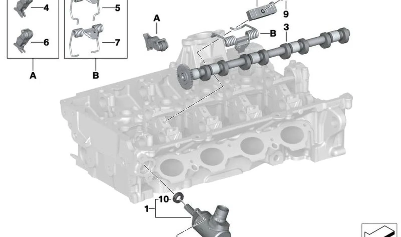 BMW F20 F21 F22 F23… Valvetronic Eksantrik Mili 11378630462