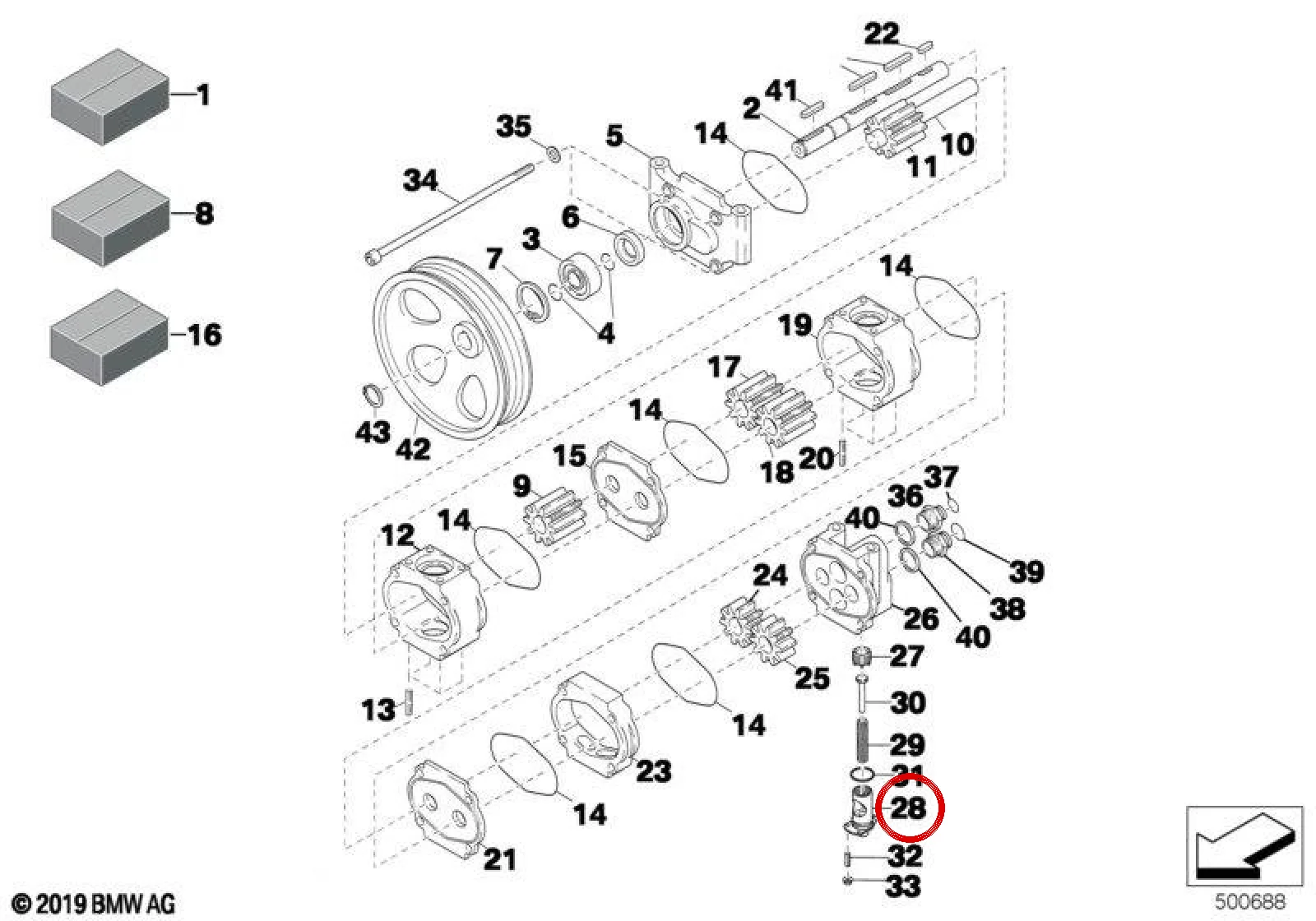BMW E38 E39 E46 E53 Motor Havalandırma Kutusu 11411416538