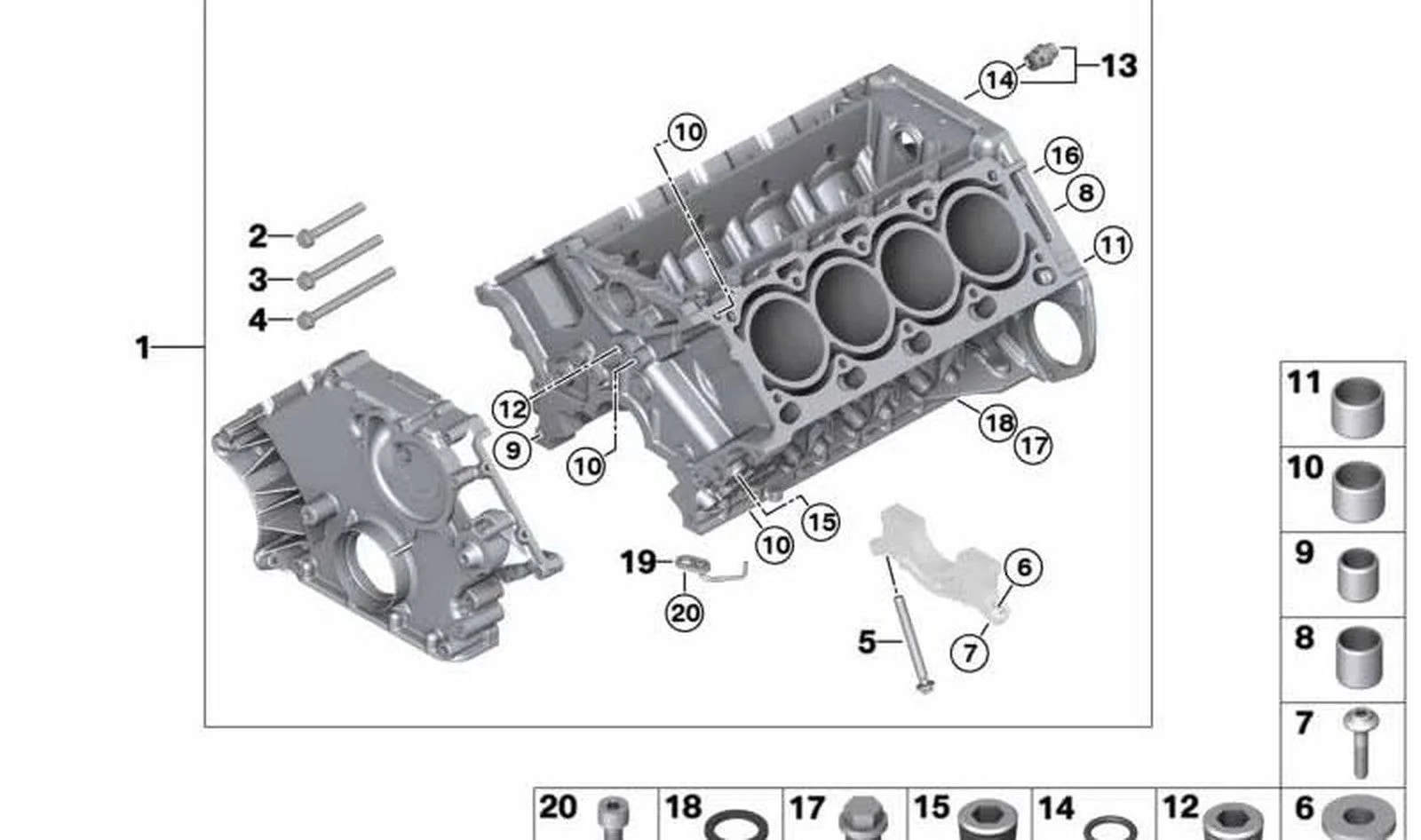 BMW E53 E60 E61 E63… Yağ Püskürtme Memesi 11417537114