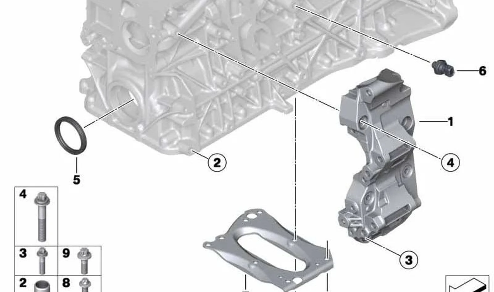 BMW E70 E71 F01 F06… ASA Cıvatası M8x16 11418512686