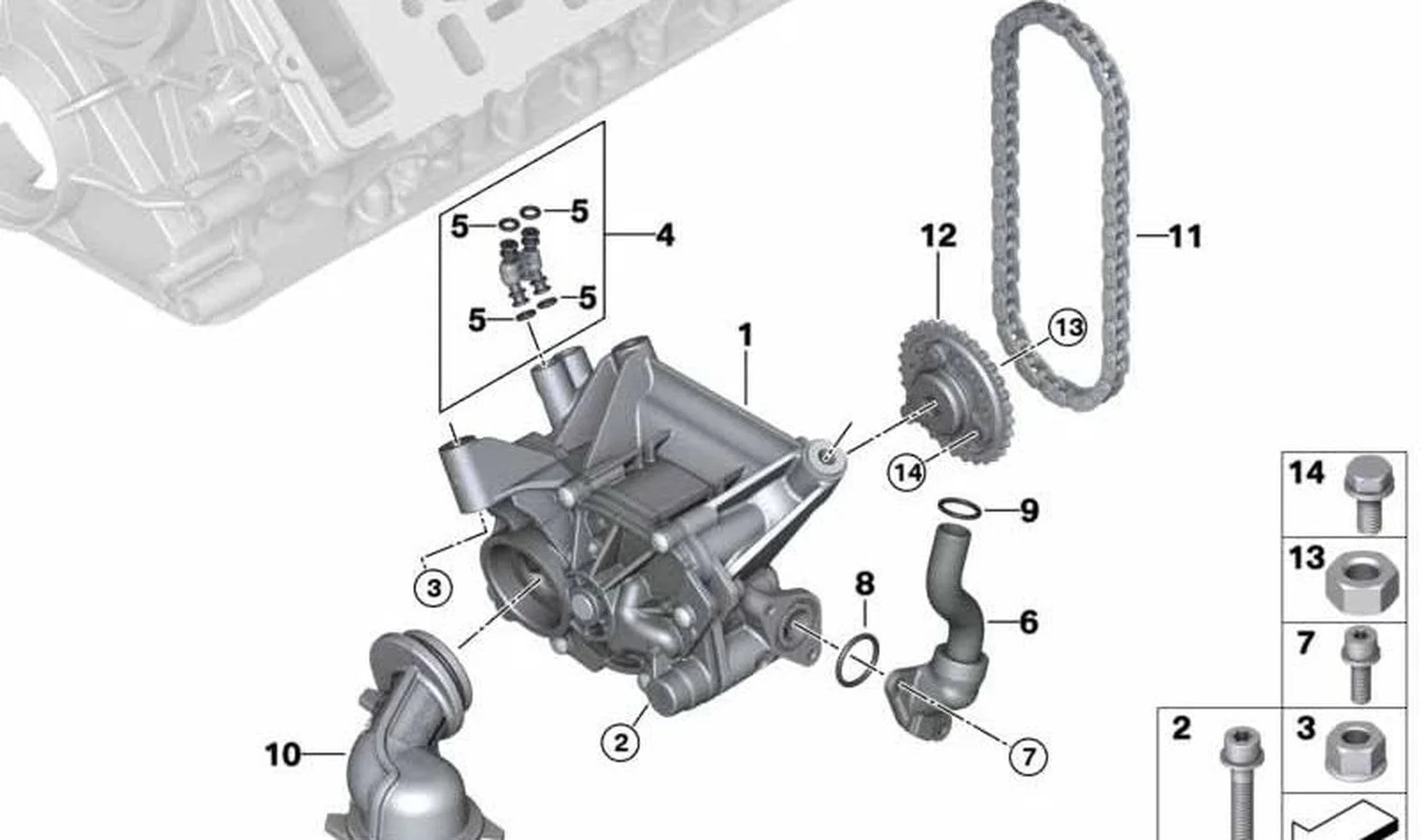 BMW G05 G06 G07 G11… Emiş Kolektörü 11418601080