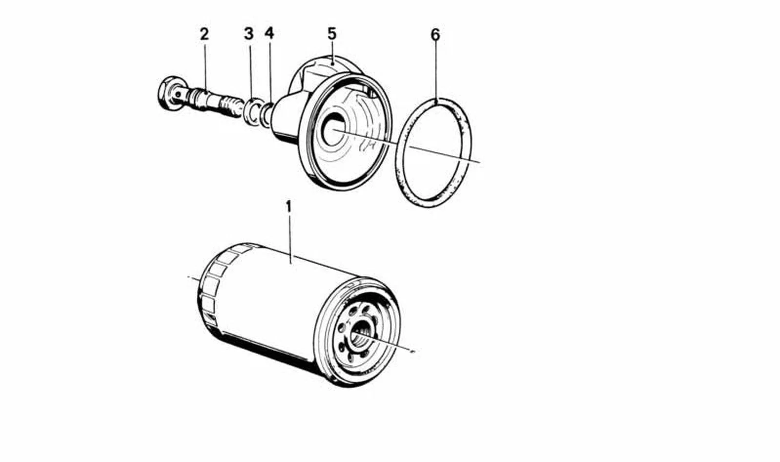 BMW E21 E28 E30 E34 O-Ring Conta 11421265670