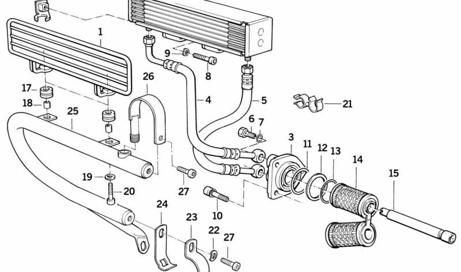 BMW E36 E38 E39 E46… Silindir Başlı Cıvata M8x35 11421338499