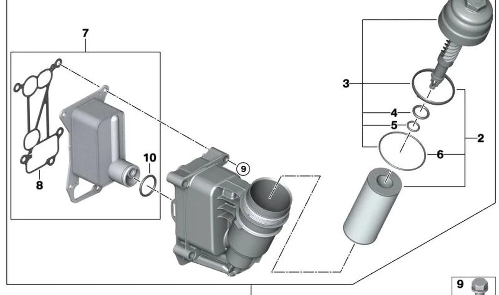 BMW E70 E71 E90 E91… O-Ring Sızdırmazlık Contası 74x3 11427808445