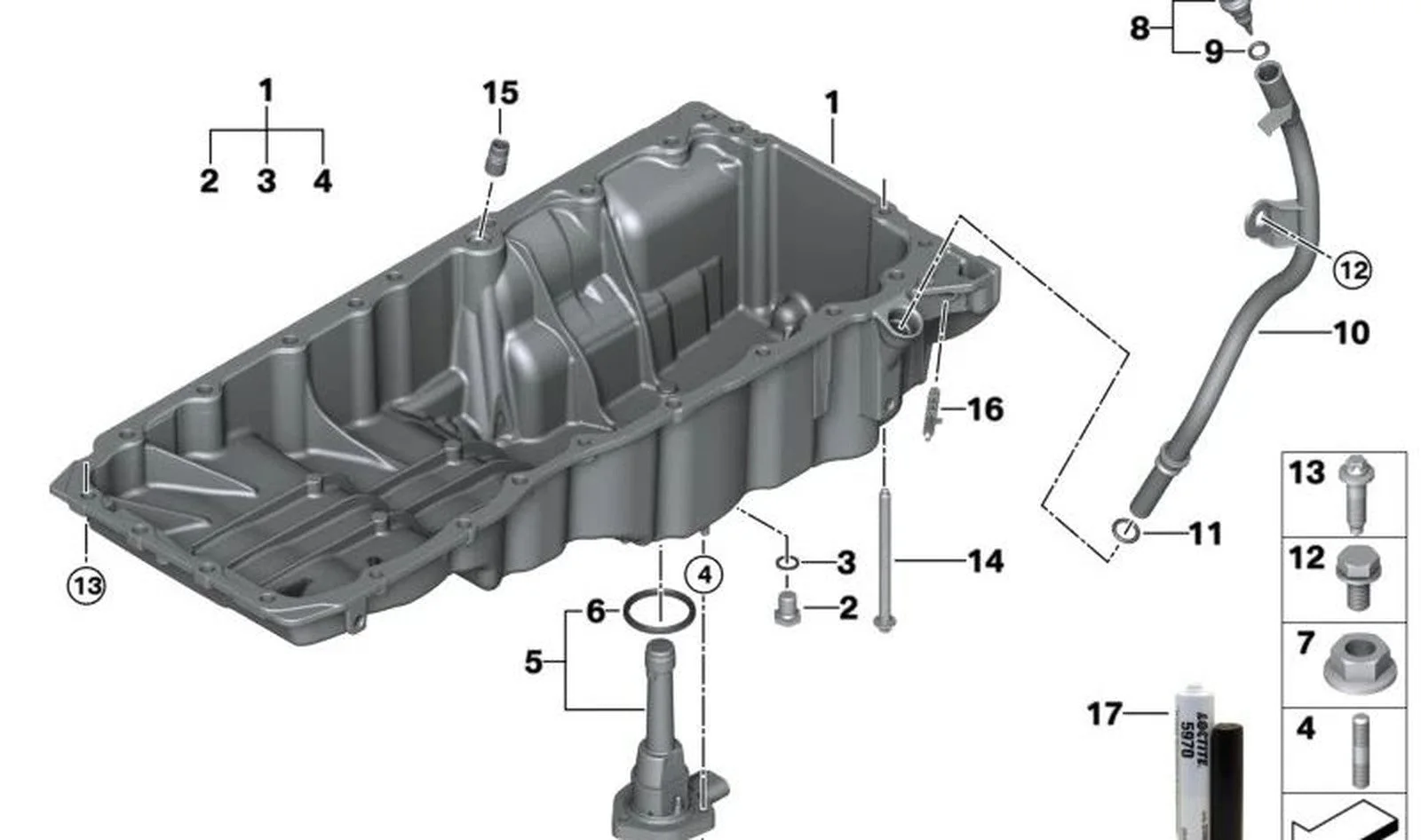 BMW G01 G02 G05 G06… Ölçüm Çubuğu Kılavuz Borusu 11438490286