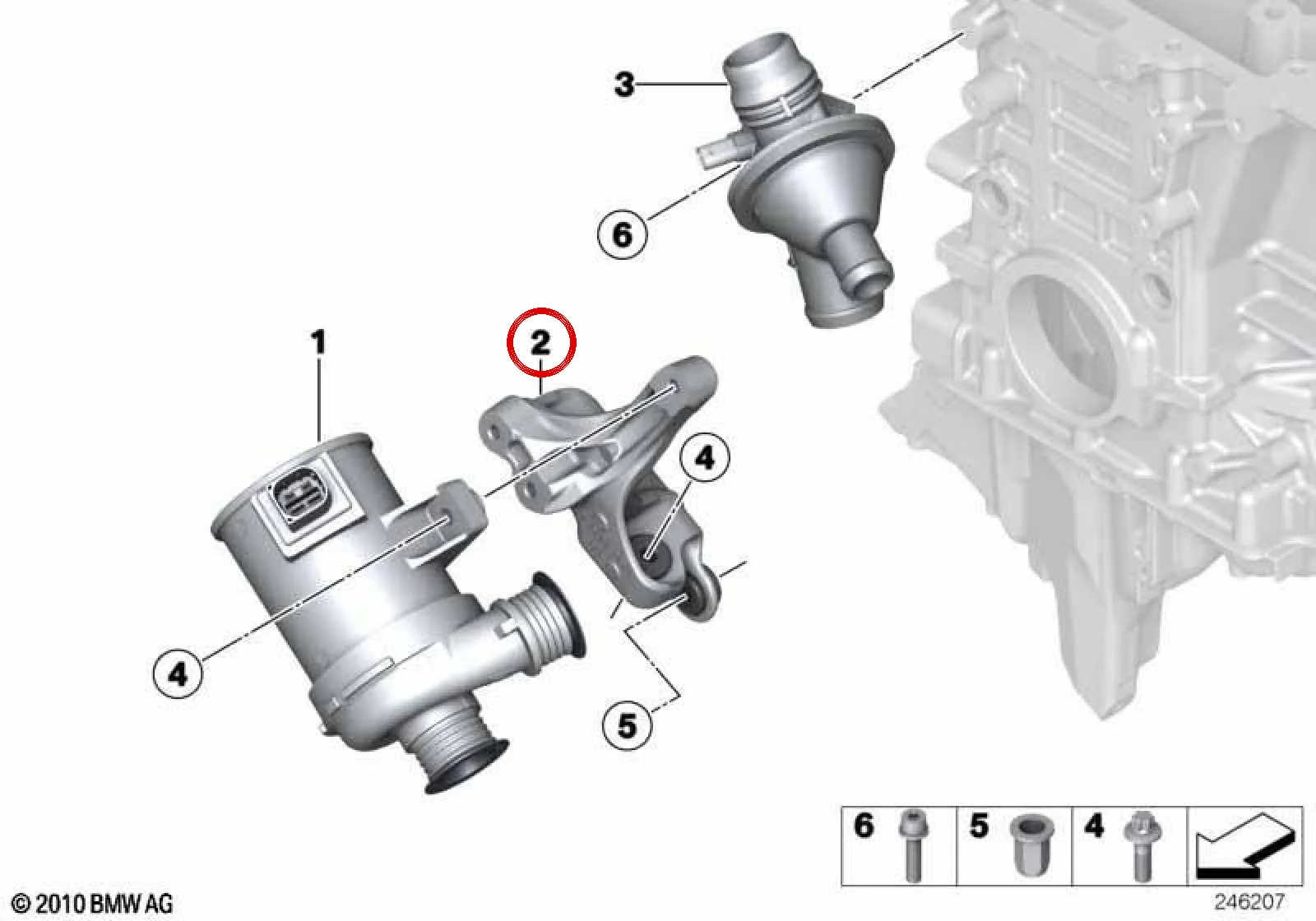 BMW X1 E84 Soğutma Sistemi Tutucusu 11517611284