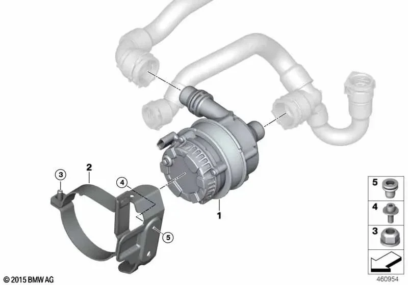 BMW F20 F21 F22 F23… Sabitleme Braketi 11518663638