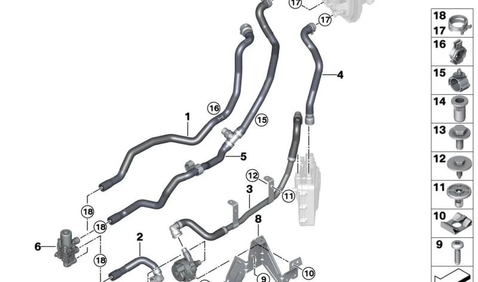 BMW F01 F02 F07 F10… Yuvarlak Başlı Cıvata 35x12 11538570926