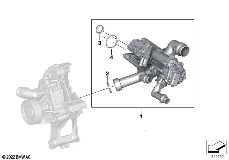BMW G01 G02 G05 G06… Şekilli Conta 11539444424